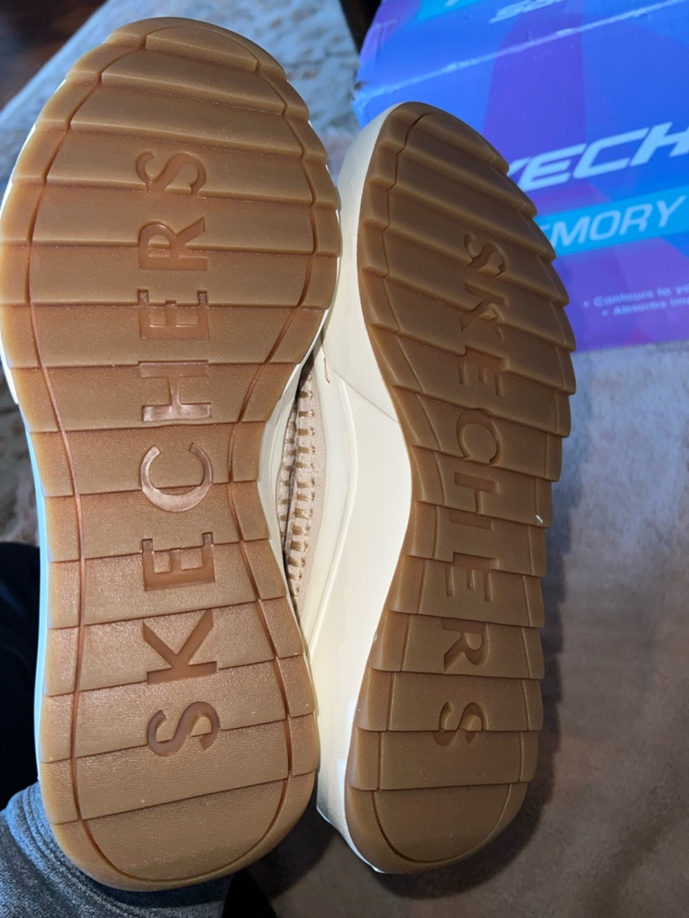 Skechers Cordova Saw- Day Off Sneaker in Natural - Picture 6 of 7